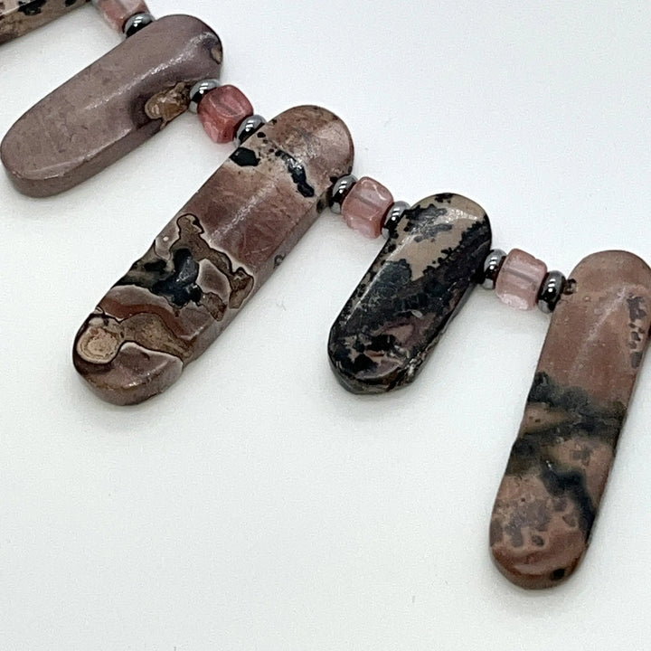 Cow Jasper Necklace à Clef