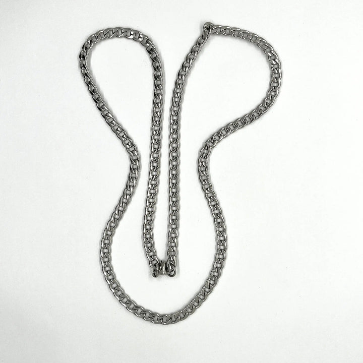 Cuban Stainless Steel PVD 4.5mm Chain à Clef