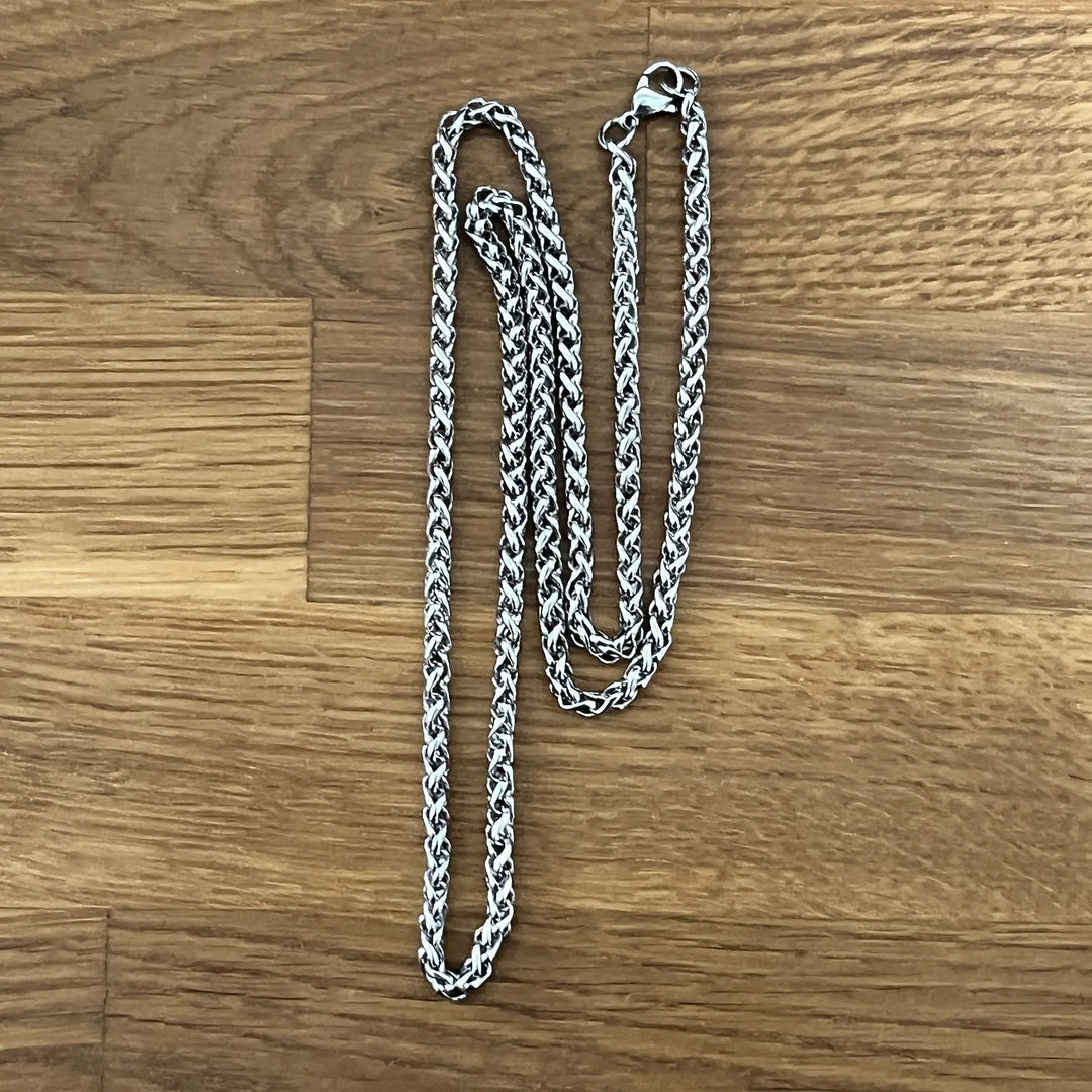 Wheatlink Stainless Steel PVD 4mm Chain à Clef