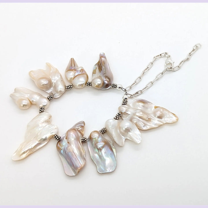 Blister Pearl Anklet à Clef