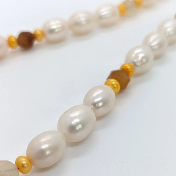 Forever Summer Pearl Necklace à Clef