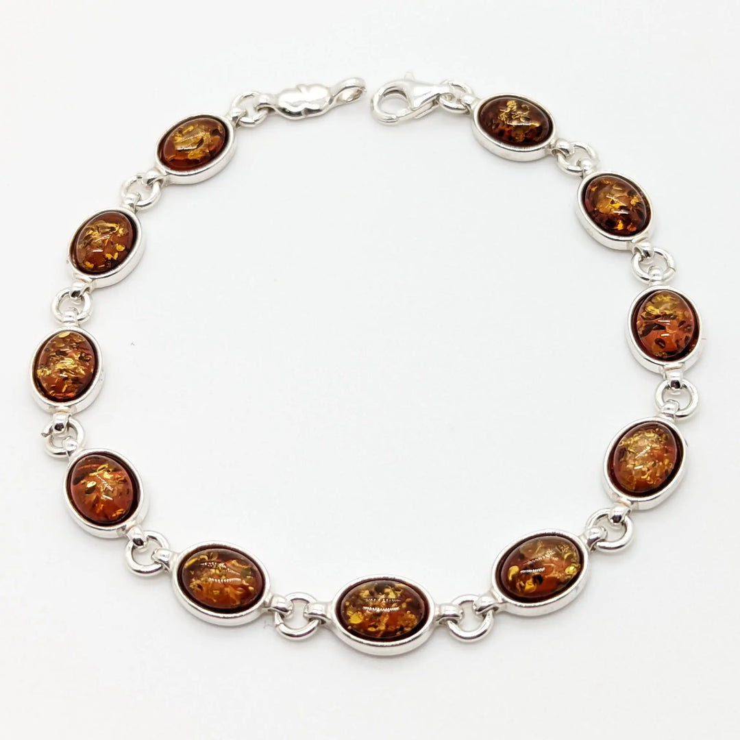 Honey Amber Bracelet à Clef