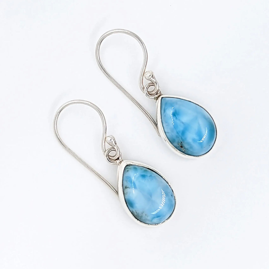 Larimar Drop Earrings à Clef