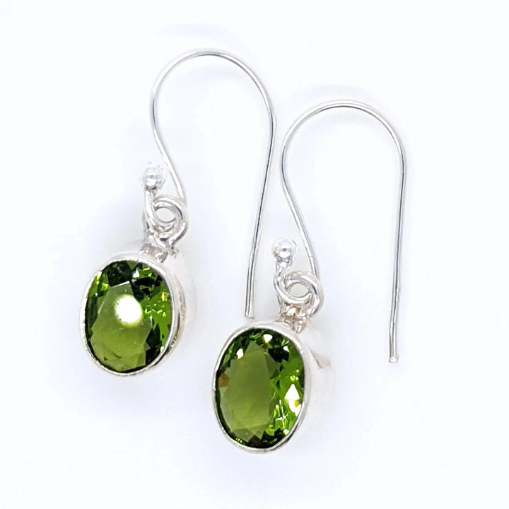 Peridot Earrings à Clef