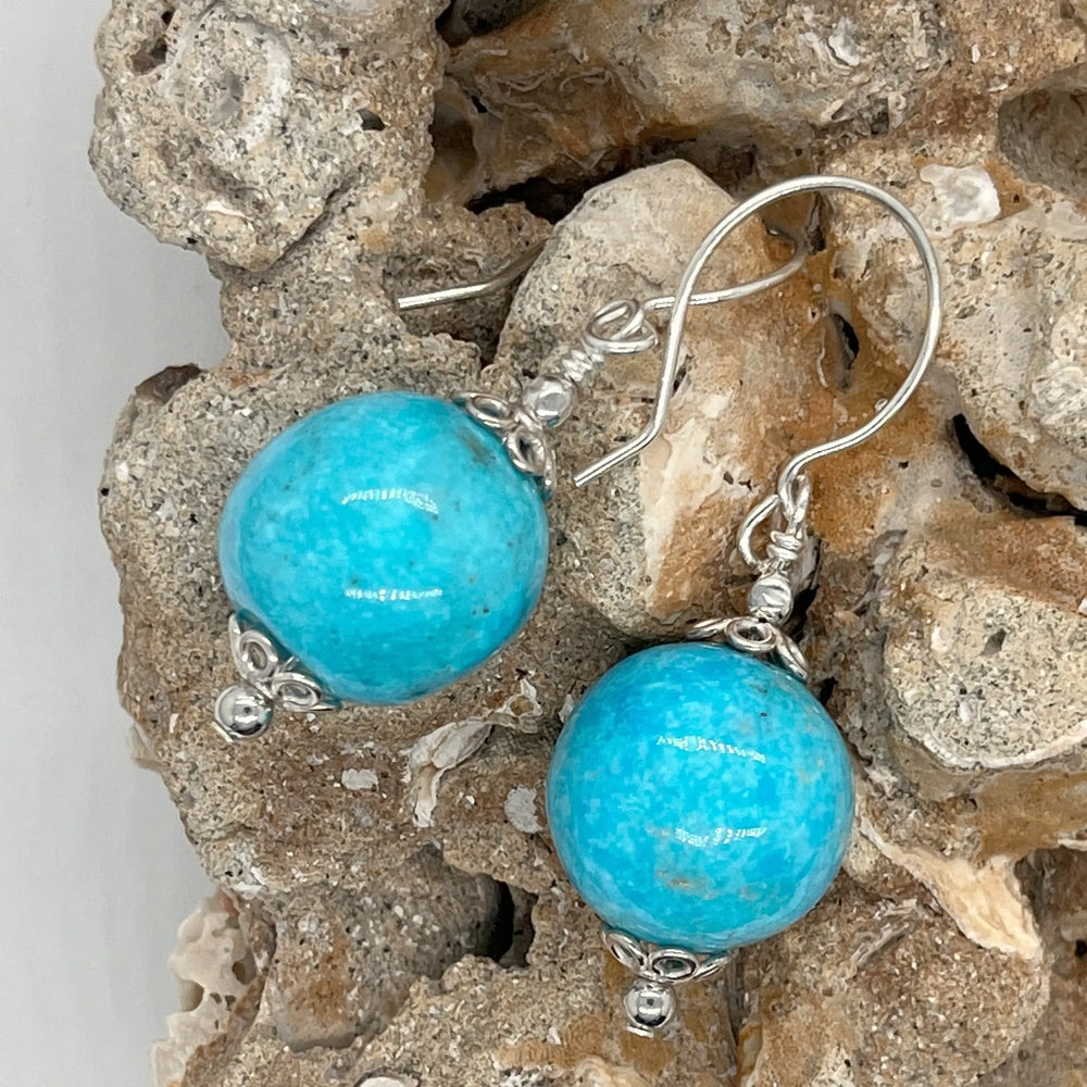 Persian Turquoise Earrings à Clef