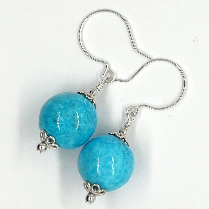 Persian Turquoise Earrings à Clef